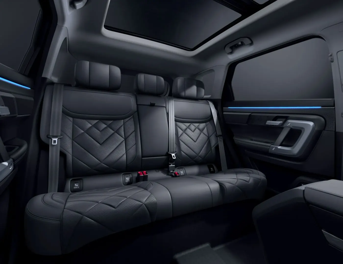 Detaliu interior Jaecoo 7 cu finisaje premium