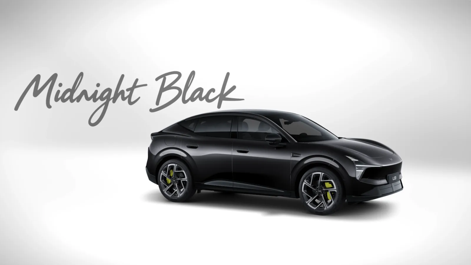 XPeng L03 în Midnight Black, randare oficială
