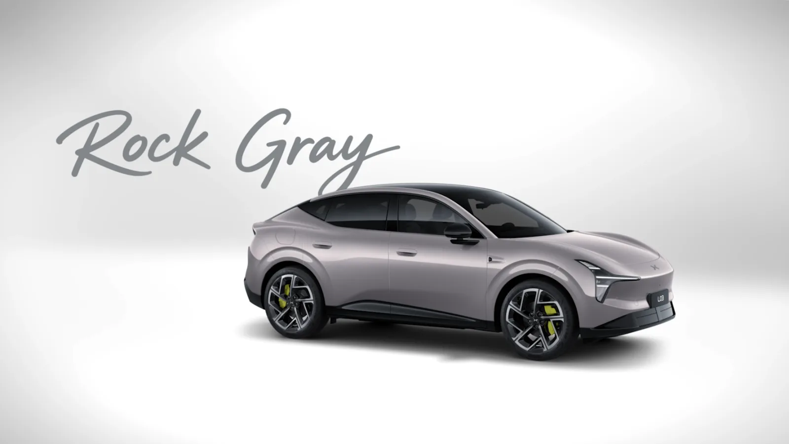 XPeng L03 în Rock Gray, randare oficială